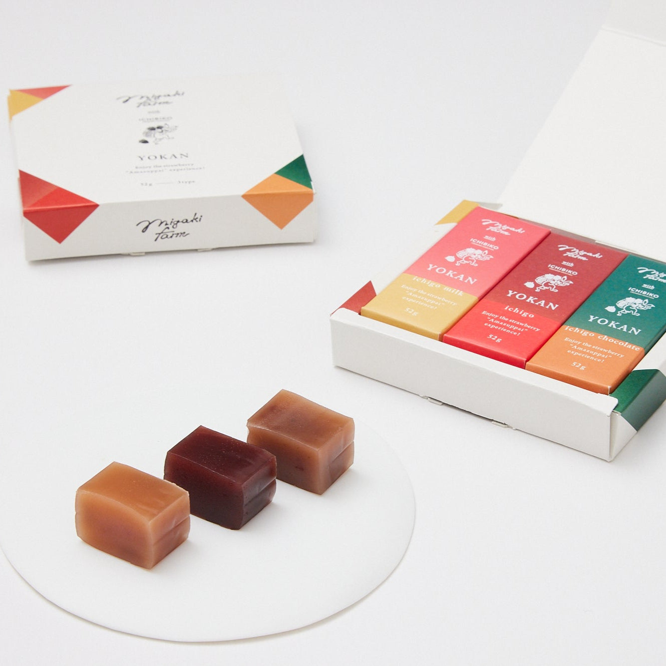 【NEW】【MIGAKI FARM CRAFT】MIGAKI FARM × ICHIBIKO コラボ羊羹(3個入り)
