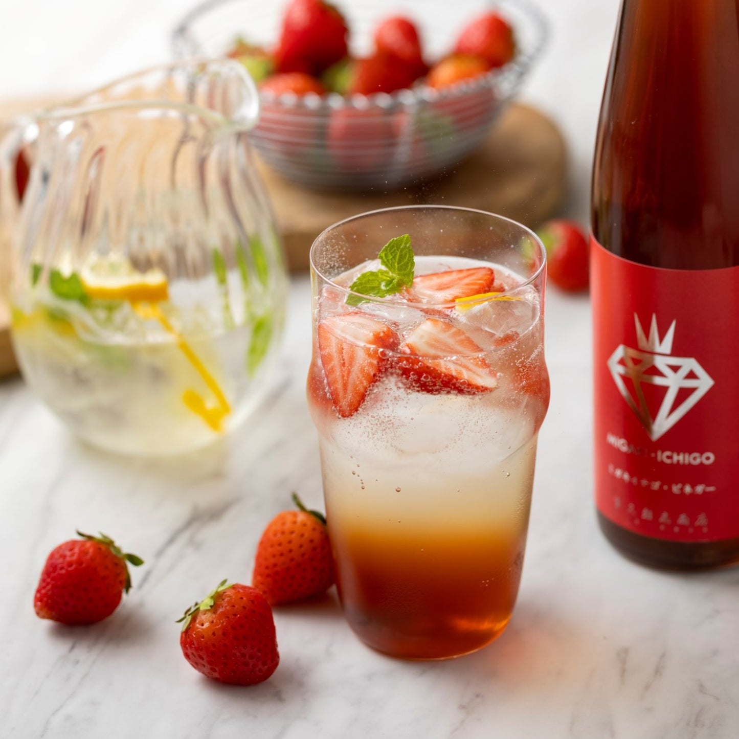【送料無料】ミガキイチゴ・ビネガー (500ml) 2点セット