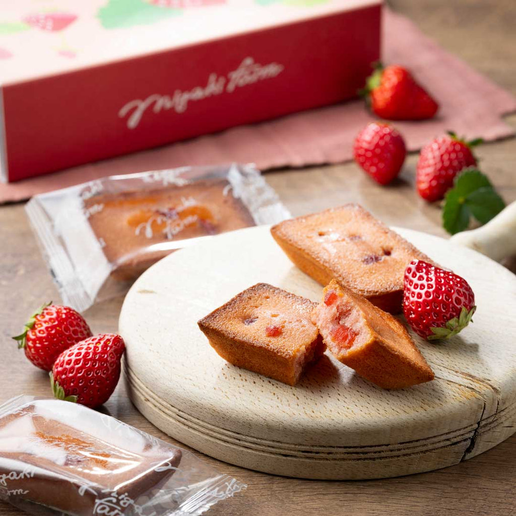 【MIGAKI FARM CRAFT】いちごフィナンシェ(1箱4個入)